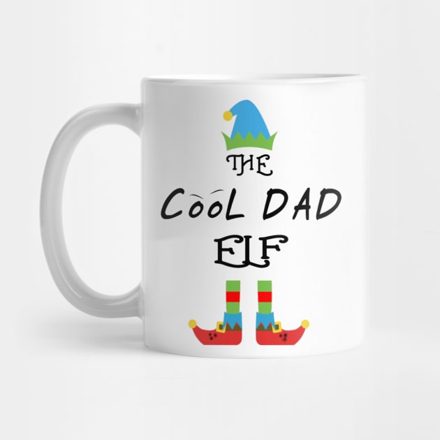 The CooL Dad Elf Matching Family Group Christmas Party by CareTees